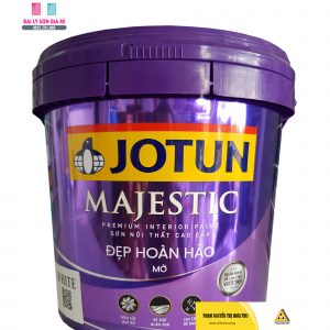 sơn jotun majestic mờ