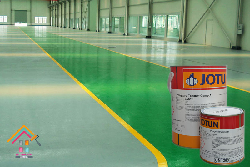 sơn sàn epoxy Jotun cho nhà xưởng