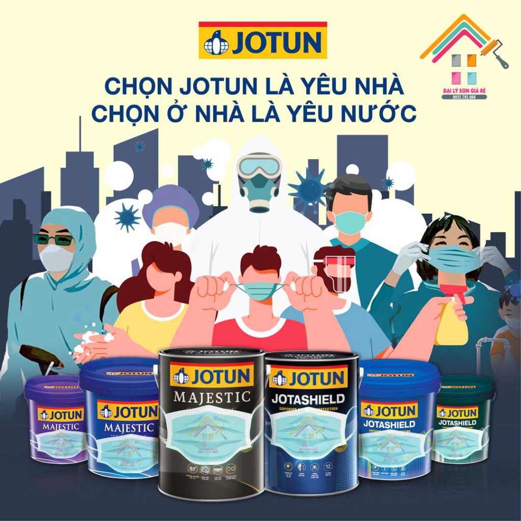 Các dòng sơn Jotun nổi tiếng-Sơn Jotun sản xuất ở nước nào?