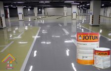 Sơn Epoxy cho sàn tầng hầm gửi xe