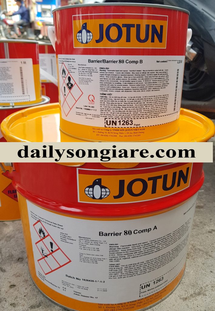 sơn epoxy giàu kẽm Barrier 80