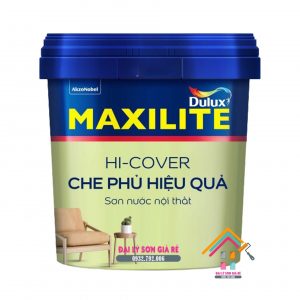 Sơn nội thất Maxilite Hicover che phủ hiệu quả 5L