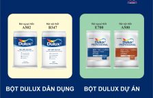 Bạn đã biết sự khác nhau giữa bột trét dulux dân dụng và bột trét dulux dự án?