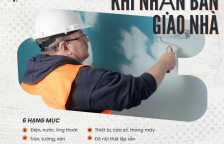 Kiểm tra trước khi nhận bàn giao nhà